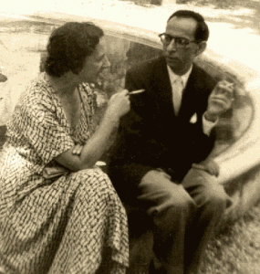 María Zambrano con Virgilio Piñera